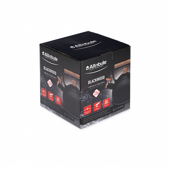 Чайник со свистком BLACKWOOD 2.5л