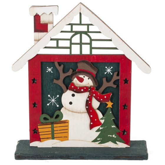 Изделие декоративное &quot;Домик&quot;, L17 W4,5 H19,5 см, 2в.