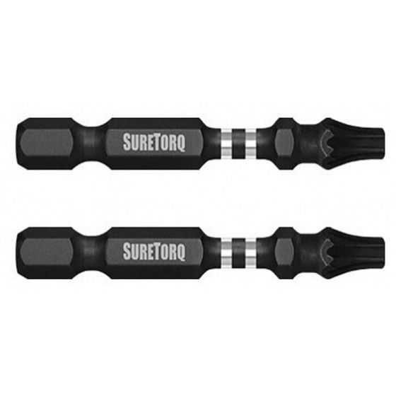 Биты SureTorq 0142-0230RU, сталь S2, ударные, T30 х 50 мм, 2 шт.