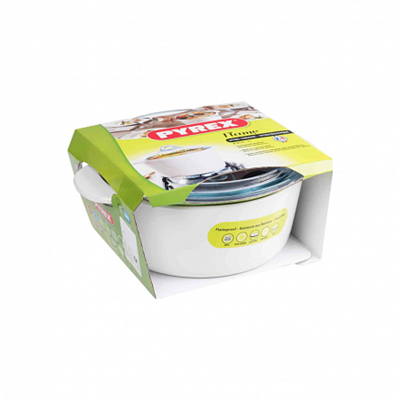 Кастрюля FLAME 2л с крышкой