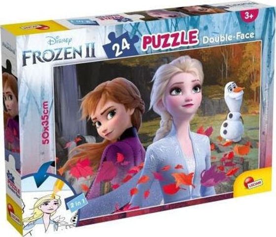 Lisciani Puzzle dwustronne Plus 24 Frozen 2