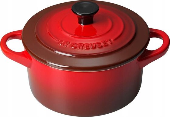 le creuset Le Creuset Stoneware Petite Casserole round 10cm cherry red (71901100600100)