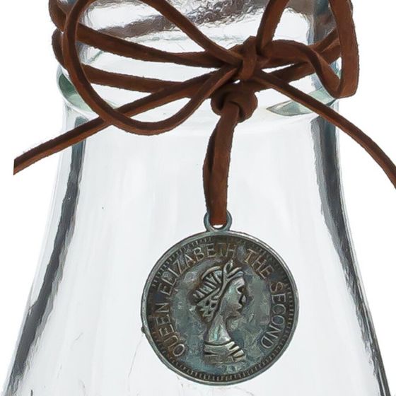 Ваза, L7 W7 H17,5 см