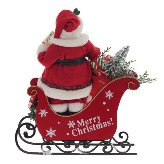 Дед Мороз, L28 W13 H32 см