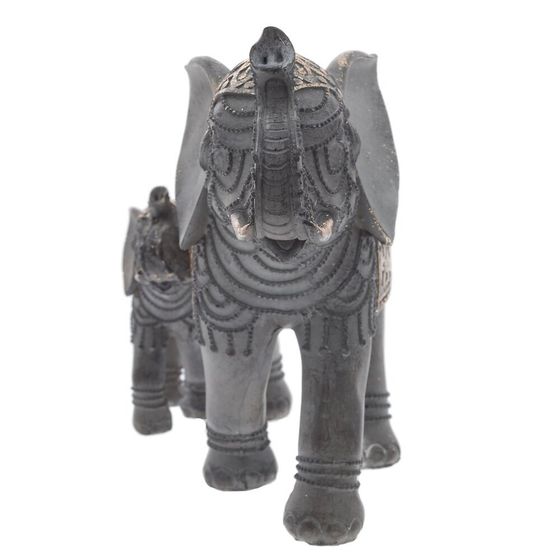 Фигурка декоративная &quot;Слоны&quot;, L26 W10,5 H18,5 см