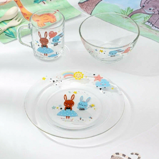 Набор для завтрака БАЛЕРИНЫ 3пр