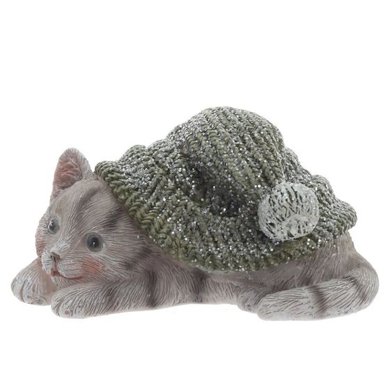 Фигурка декоративная &quot;Котенок&quot;, L10 W6,5 H5,5 см, 2в.