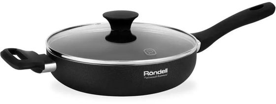 Сотейник Rondell Infinity RDA-574 d=24см стек.кр черный