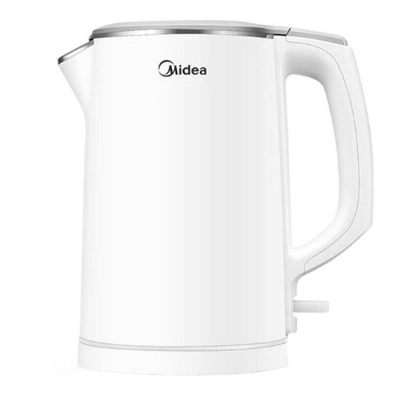 Midea Electric Kettles 1500ml Automatic Double-Layer Insulation Anti-Scald Large Capacity Household Use WHJ1512e