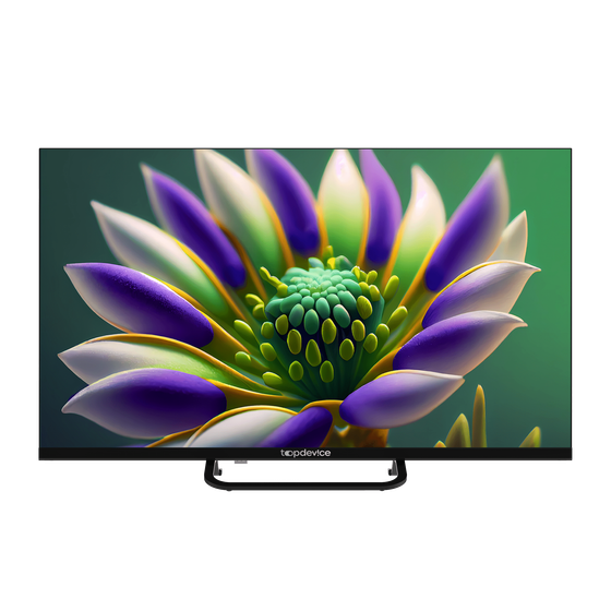 Телевизор LED 32&quot; Topdevice TDTV32CS04HBK черный SmartTV безрамочный