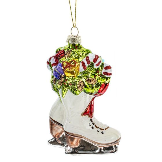Украшение новогоднее &quot;Коньки&quot;, L9,5 W6,5 H13,5 см