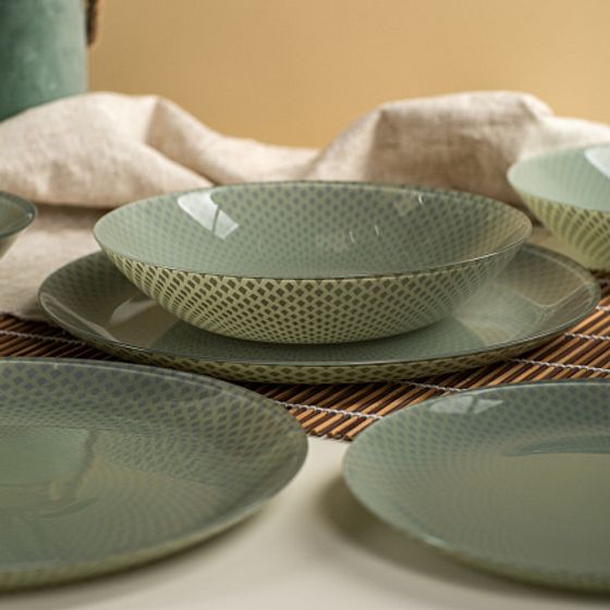 Тарелка обеденная СЕЛЕСТИ ГРИН 26см