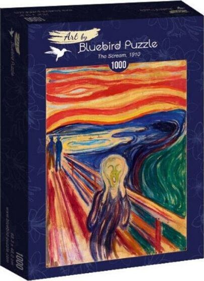 Bluebird Puzzle Puzzle 1000 Krzyk, Edvard Munch