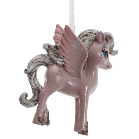 Фигурка декоративная подвесная &quot;Лошадка&quot;,  L7 W3 H8 см, 2в.