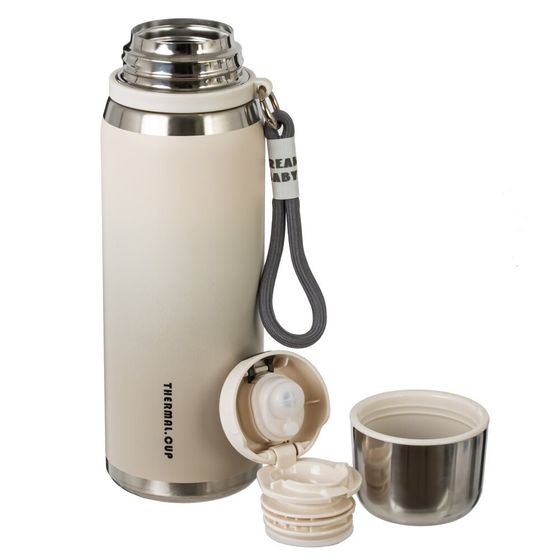 Термос, 800 мл, L8 W8 H26 см, (сохр.t до 6 часов)