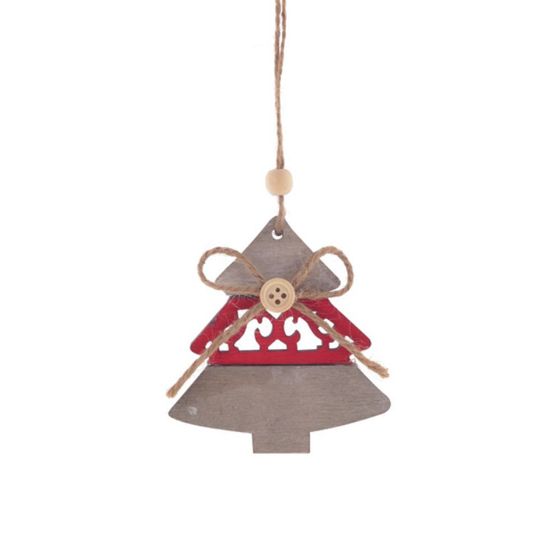 Украшение новогоднее &quot;Елка&quot;, L8 W0,6 H9 см, 2в.