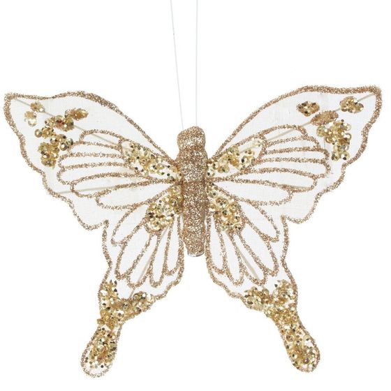 Изделие декоративное &quot;Бабочка&quot;, L15 W14 H2,5 см, 2в.