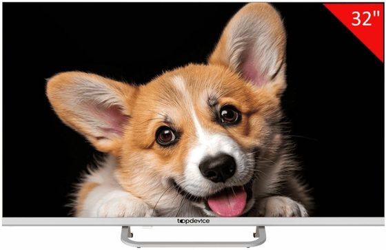 Телевизор LED 32&quot; Topdevice TDTV32CS03H_WE белый SmartTV безрамочный