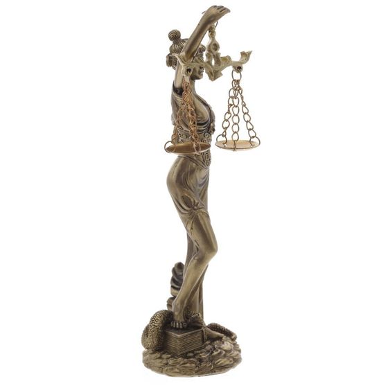 Фигурка декоративная &quot;Фемида&quot;, L8 W5,5 H19,5 см
