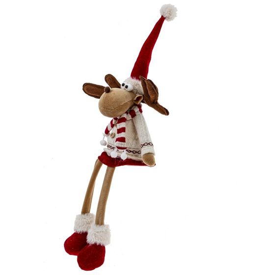 Игрушка набивная &quot;Олень&quot;, L20 W9,5 H42/15 см, 2в.