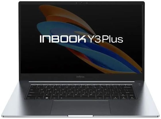 Ноутбук 15.6&quot; Infinix Inbook Y3 PLUS YL51A5 Ryzen 7 5700U 16Gb SSD512Gb AMD Radeon IPS FHD (1920x1080) Free DOS grey WiFi BT Cam (71008302601)