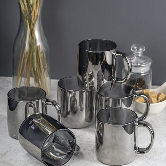 Кружка НОРДИК Сияющий Графит 380мл