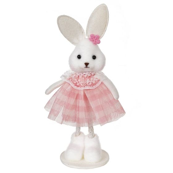 Фигурка декоративная "Зайка" (блок 6шт), L5 W5 H15 см, 2в.