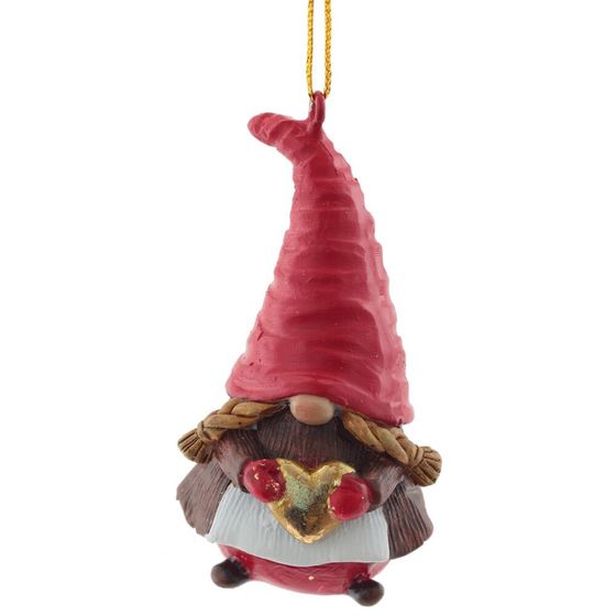 Изделие декоративное подвесное "Гном", L2,5 W3 H5,5 см, 8в.