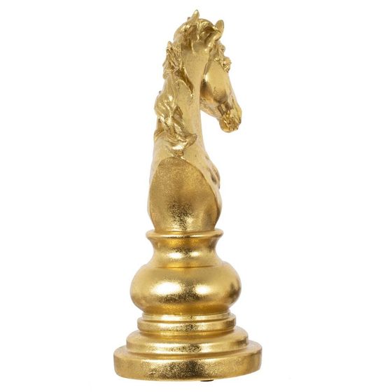 Фигурка декоративная "Шахматный конь", L11 W11 H26,5 см