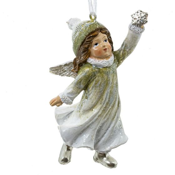 Изделие декоративное подвесное &quot;Девочка&quot;, L4,5 W4 H8 см, 2в.