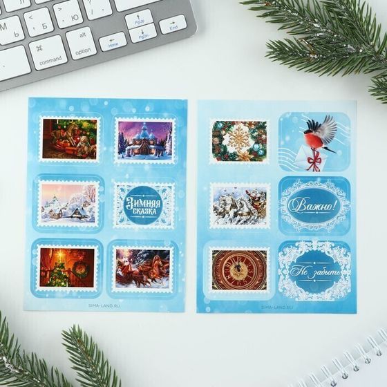 !09 Подарочный набор «Сказка»: блокнот, карандаши, наклейки и значок