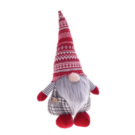 Игрушка набивная &quot;Гном&quot;, L28 W18 H49/30 см