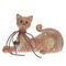 Фигурка декоративная "Кошка", Д20 Ш6 В13 см