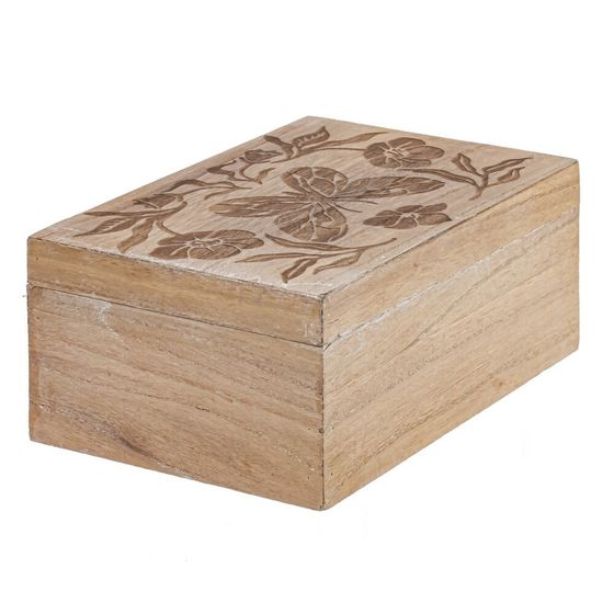 Набор из 2-х шкатулок, L20 W13 H8,5 см