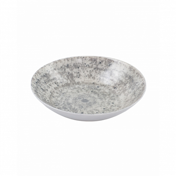 Тарелка суповая DIWALI TARSO GREY&amp;BLACK 20см