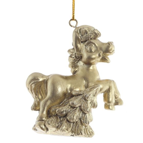 Фигурка декоративная подвесная &quot;Лошадка&quot;, L6 W3 H6,5 см, 3в.