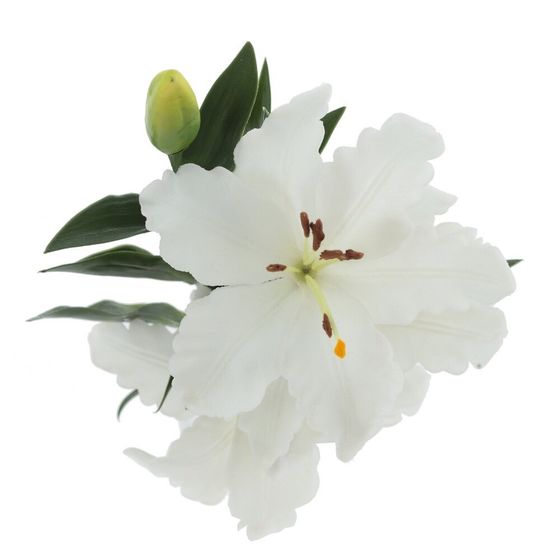 Цветочная композиция &quot;Лилии&quot;, L14 W14 H50 см