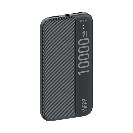 Портативный аккумулятор Hiper SM10000 10000mAh 2.4A черный (SM10000 BLACK)