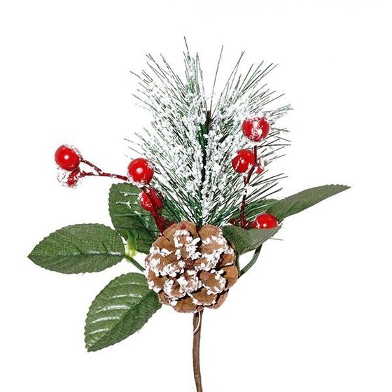 Изделие декоративное &quot;Ветка&quot;, L11 W7 H21 см, 4в.