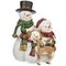 Фигурка декоративная &quot;Снеговики&quot;, L12 W9 H16,5 см