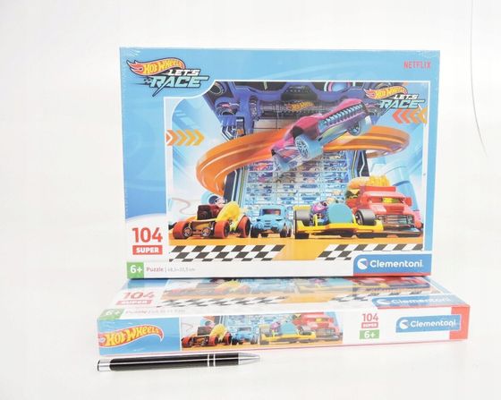 Clementoni Clementoni Puzzle 104el Super Hot Wheels 25777