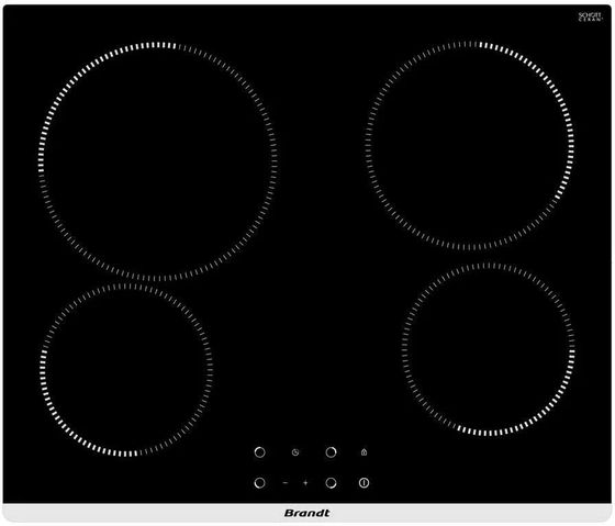 Электрическая варочная панель Brandt BPV1641B черный