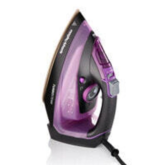 Morphy Richards 303140 iron Steam Ceramic soleplate 2800 W Black Purple