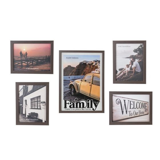Набор из 5-ти Фоторамок, L31,5 W2 H44 см