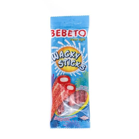 Жевательный мармелад BEBETO WACKY STICKS, 75 г