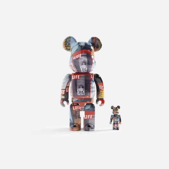 Medicom Toy BE@RBRICK Life Magazine 100% &amp; 400%