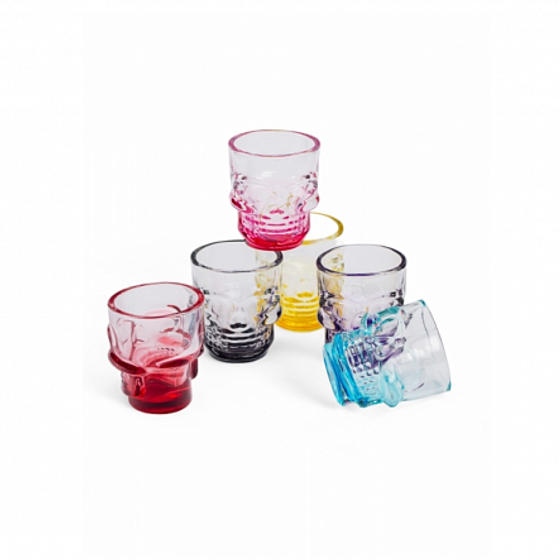 Набор стопок SKULL COLORS 6шт 50мл