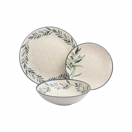 Тарелка обеденная OLIVE 25см