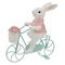 Фигурка декоративная "Заяц на велосипеде", L17,5 W6 H19,5 см