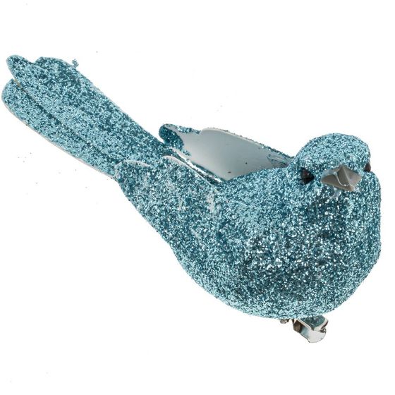 Изделие декоративное &quot;Птичка, L9 W4 H5,5 см, 6в.